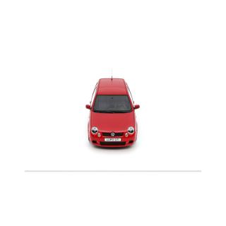 VOLKSWAGEN VW LUPO GTI TORNADO RED 2001 OttO mobile 1:18 Resinemodell (Türen, Motorhaube... nicht zu öffnen!)